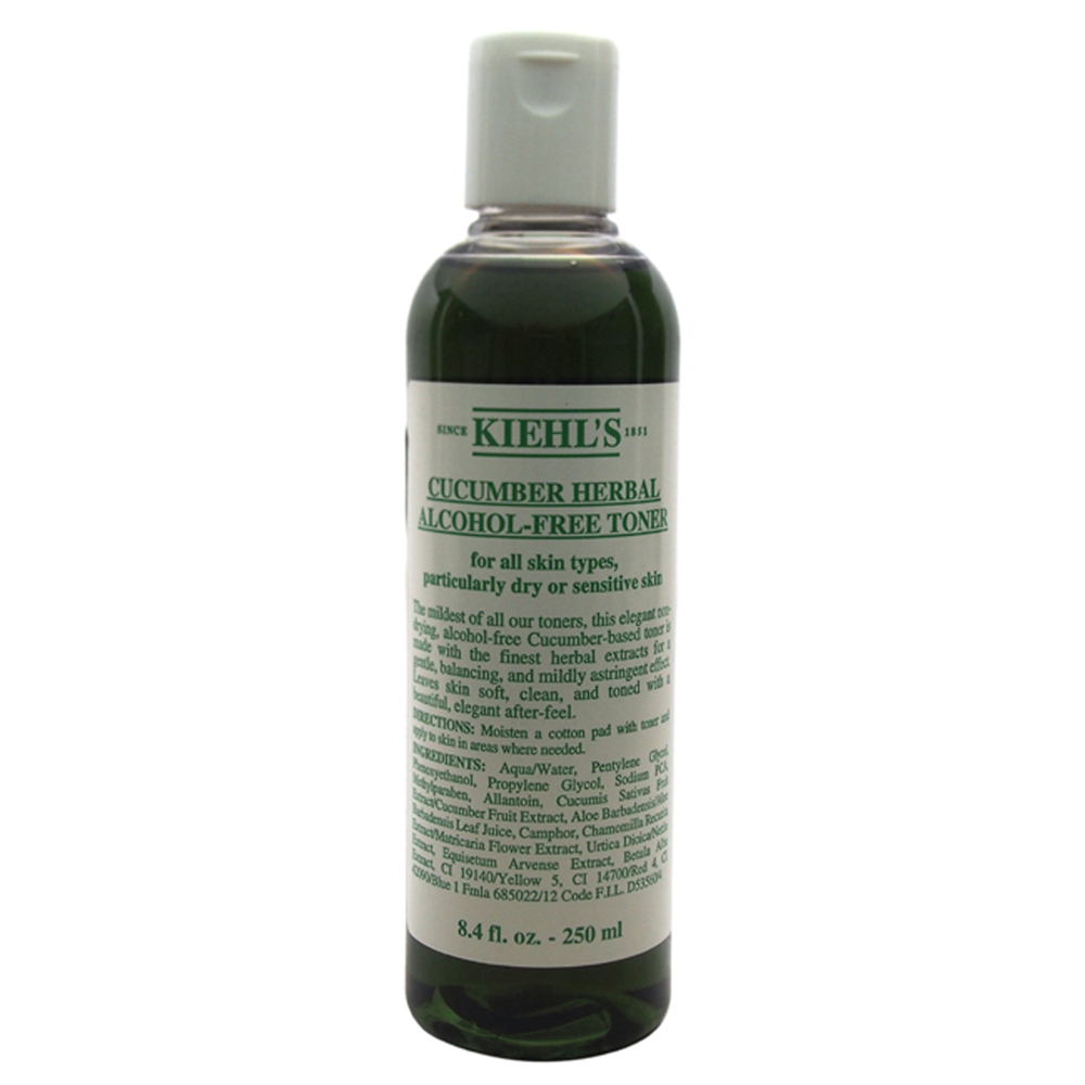 Cucumber Herbal Alcohol-Free Toner For All Skin Types by Kiehls Unisex 8.4 oz